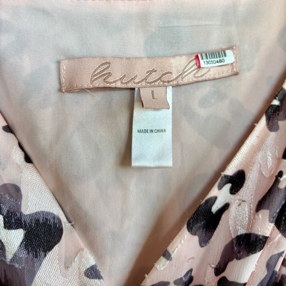 Anthropology’s HUTCH Elsa High Low Ruffle Leopard Wrap Dress - Picture 13 of 15